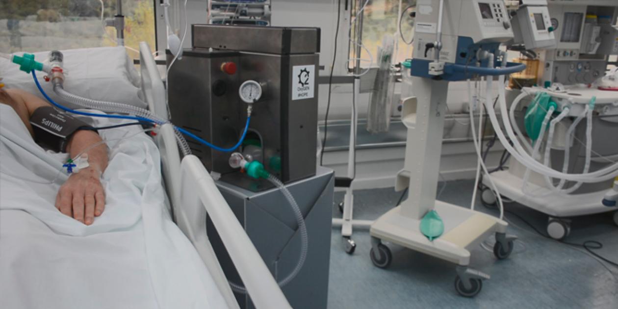 Equipament i aparells d'un hospital públic de Catalunya.