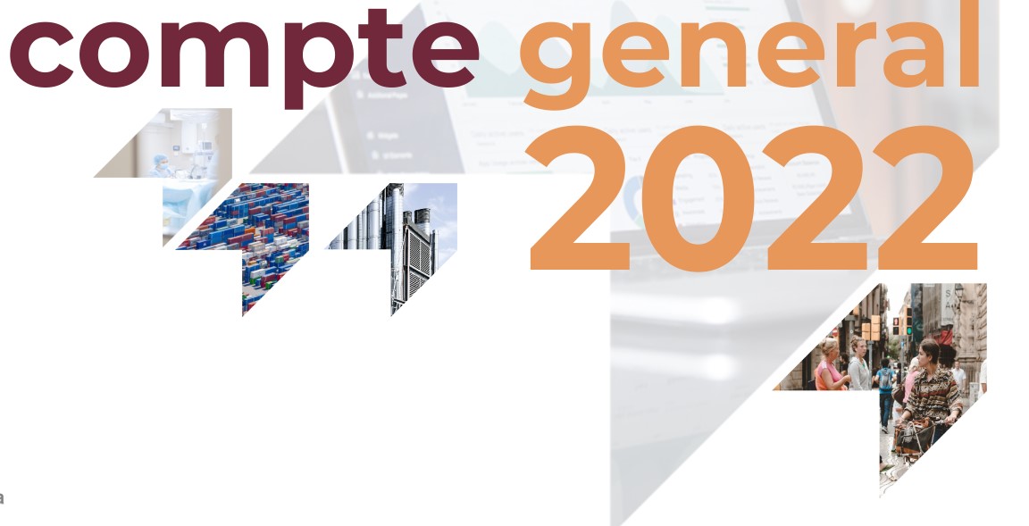 Imatge del Compte general de la Generalitat de l'exercici 2022.