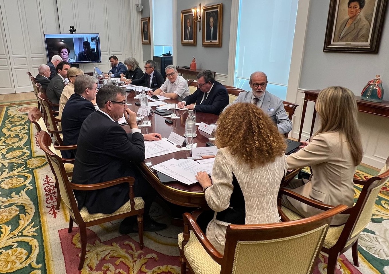 Reunió de les presidències del Tribunal de Comptes i dels OCEX.