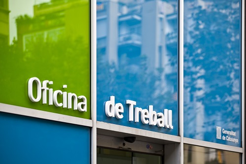 Oficina de treball de la Generalitat.