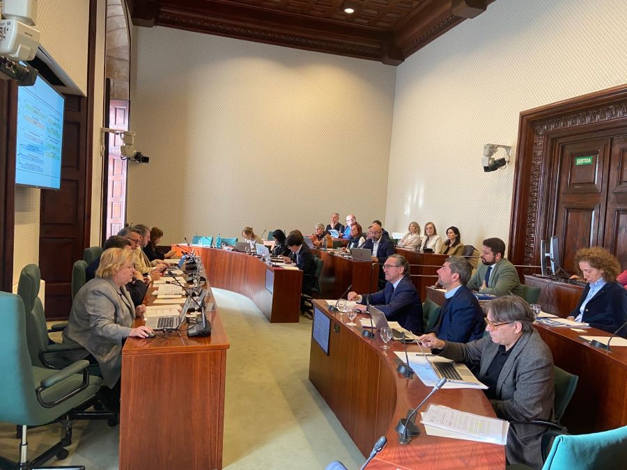 Imatge de la Comissió de la Sindicatura del 16 de gener.