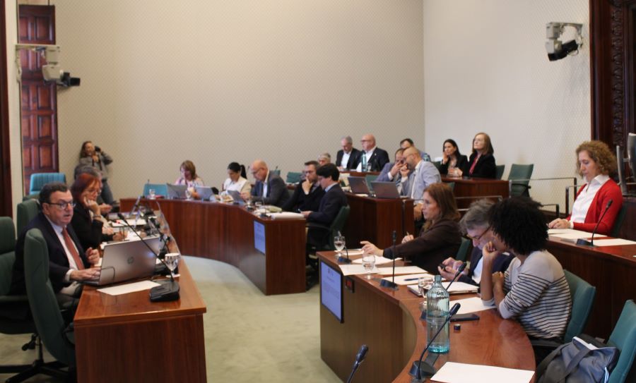 Imatge de la Comissió de la Sindicatura de Comptes del Parlament.