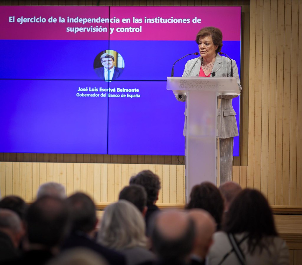 La presidenta del Tribunal de Comptes, Enriqueta Chicano.