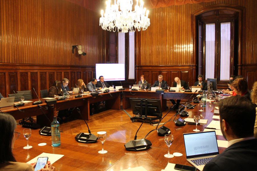 Imatge de la Comissió de la Sindicatura de Comptes del Parlament.