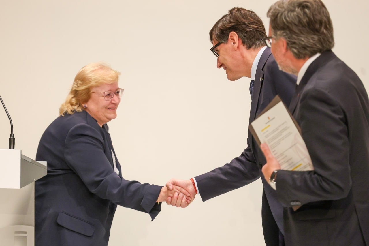 El president de la Generalitat felicita a la síndica major, 