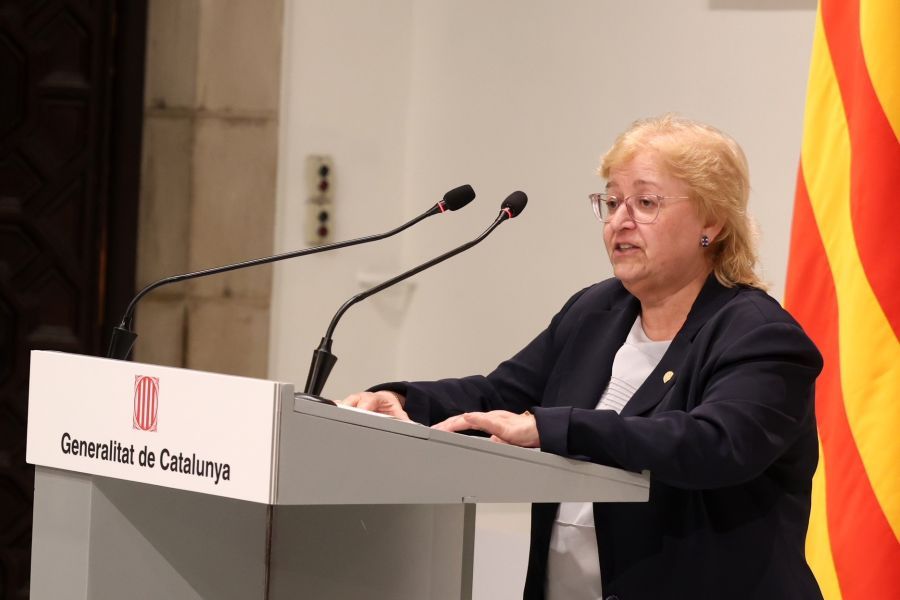 La síndica major, en el seu discurs de presa de possessió.