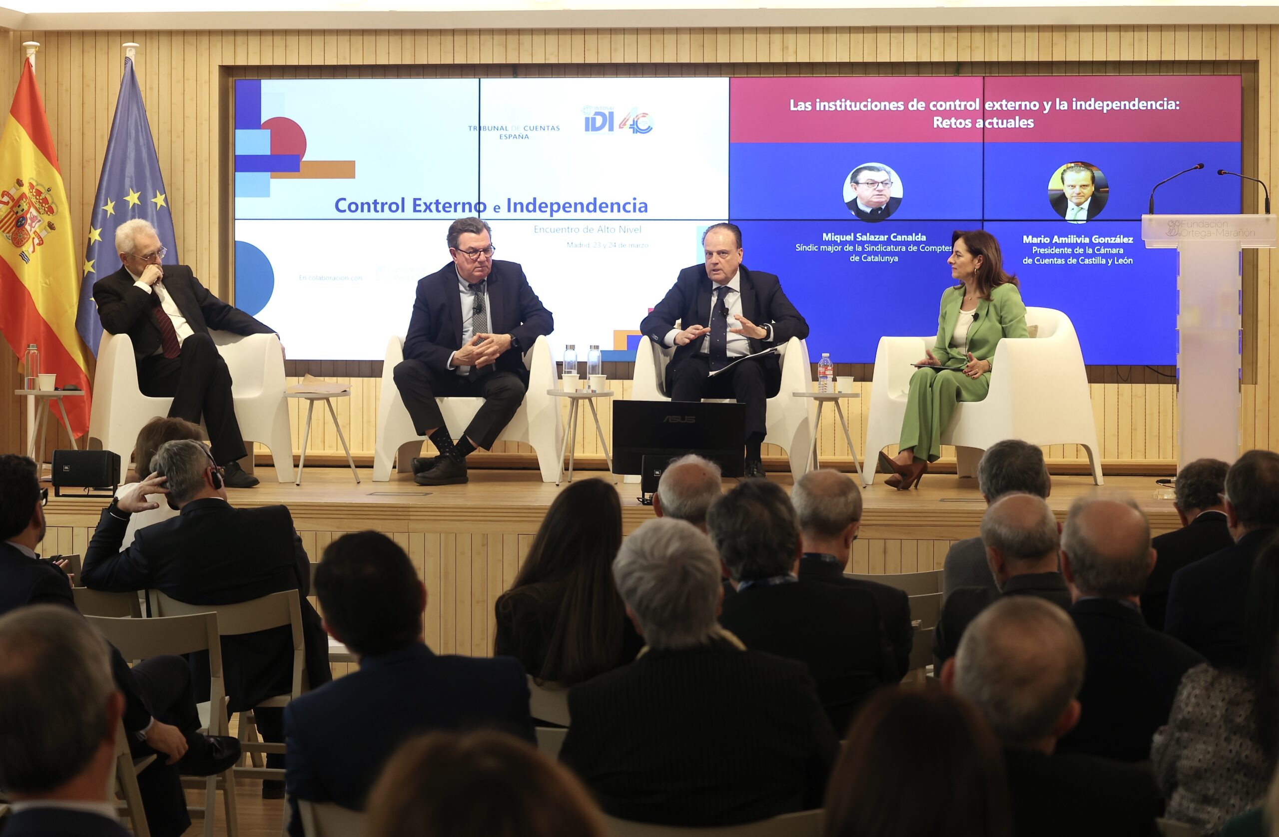 D'esquerra a dreta, Joan Mauri i Miquel Salazar.